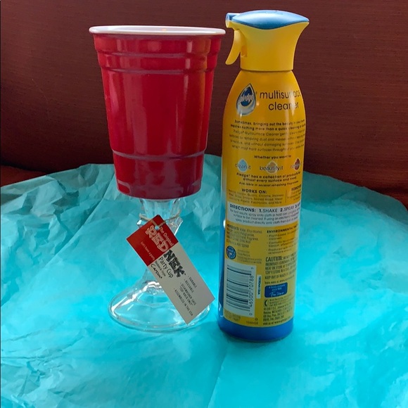 Our Late Toby Keith-Red Solo Cup- A set of 2 Rednek “Fancy” Stemmed Glasses - Picture 4 of 4